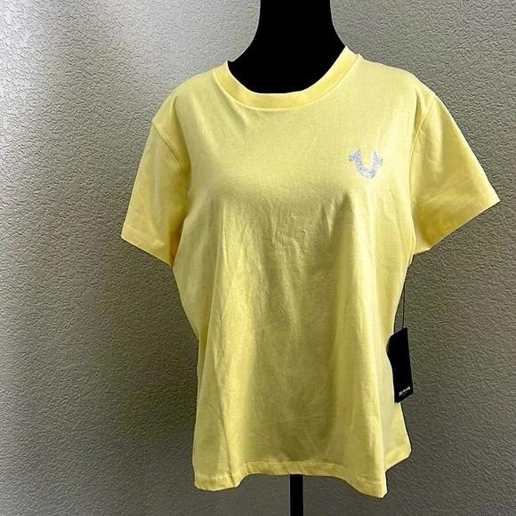 True Religion Tops - Yellow True Religion Women's T-Shirt